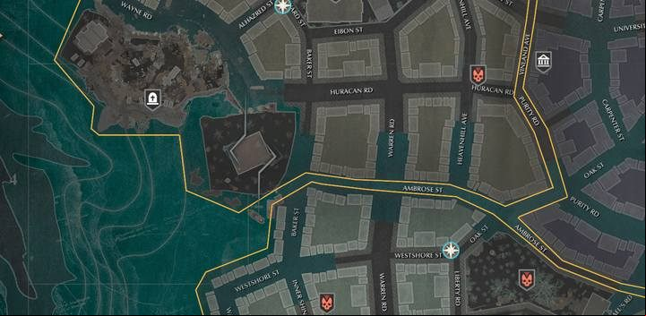 Look for the second book in the building at the cemetery in Reed Heights, at Baker Street - Assigned Reading | The Sinking City walkthrough - Side cases - The Sinking City Guide