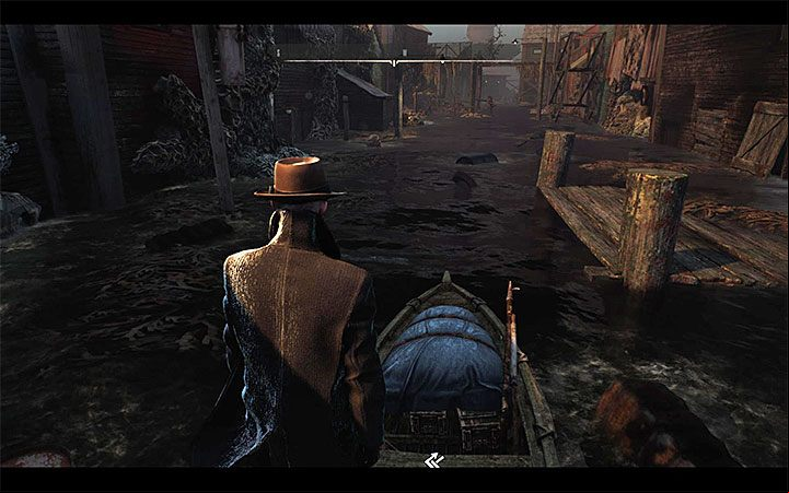 Boat trips are an important part of the game - The Sinking City Guide