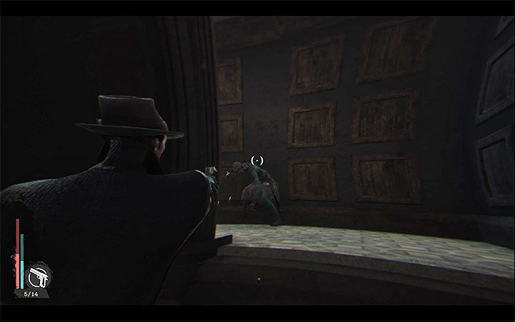 This time, use the stairs leading to the first floor and open a new container with a minor lot - Fleeing Phoenix | The Sinking City walkthrough - Main cases - The Sinking City Guide