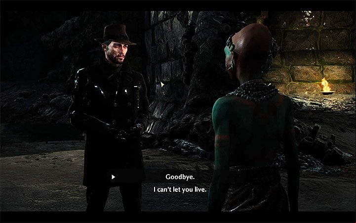 The meeting with Usha will take place shortly after entering the cave - Fleeing Phoenix | The Sinking City walkthrough - Main cases - The Sinking City Guide