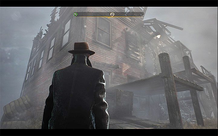 The surroundings of the monolith are already 100% explored - Into the Depths | The Sinking City walkthrough - Main cases - The Sinking City Guide