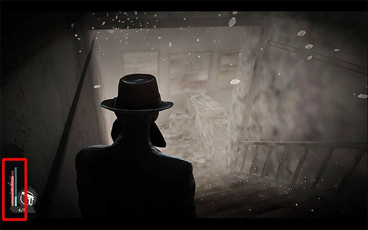 The health bars are presented in the bottom left corner of the screen - How to heal in The Sinking City? - FAQ - The Sinking City Guide