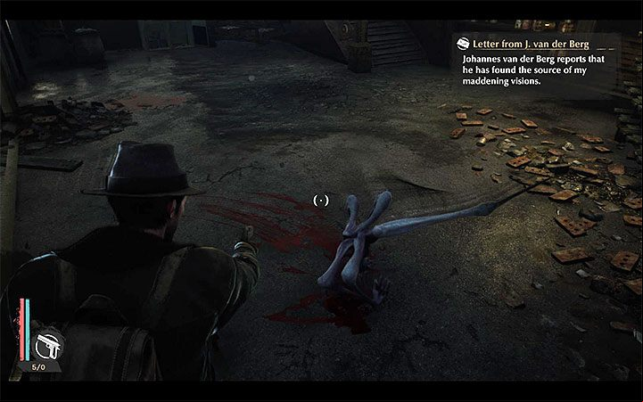 You should start researching the journal - Frosty Welcome | The Sinking City walkthrough - Main cases - The Sinking City Guide