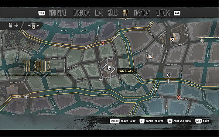 You will learn from the report about the EOD organization, as well as the need to visit the Fish Market - Quid Pro Quo | The Sinking City walkthrough - Main cases - The Sinking City Guide