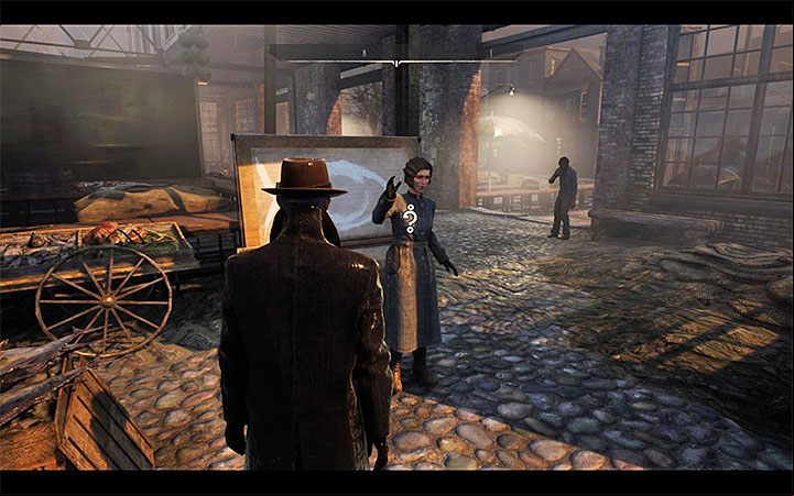 When you reach the Fish Market, find Anna, and talk to her - Quid Pro Quo | The Sinking City walkthrough - Main cases - The Sinking City Guide