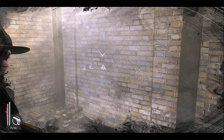 Go back to the basement and inspect the area next to the stairs - Quid Pro Quo | The Sinking City walkthrough - Main cases - The Sinking City Guide