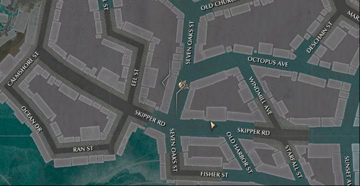 Enter the building from the boat - Extra Hours | The Sinking City walkthrough - Side cases - The Sinking City Guide