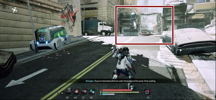 The first mission will begin in Port Nixon just after you defeat Little Johnny the boss - The Witness in The Surge 2 | Side mission in The Surge 2 - Side quests - The Surge 2 Guide