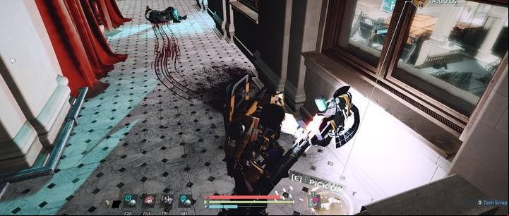 At the Cloud9 / Balboa Garden , next to the age to Gideons Rock, there is a cargo elevator - Jericho - Downtown | Audiologs in The Surge 2 - Audiologs - The Surge 2 Guide