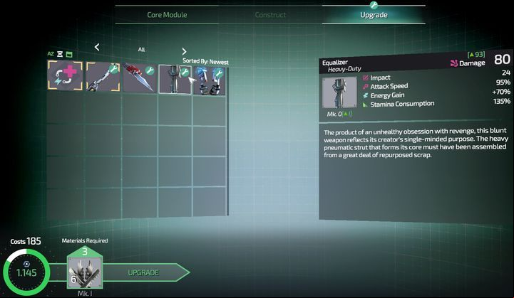 Before you start making improvements, its important to make sure which weapon suits you - Escape from Detention | The Surge 2 Walkthrough - Main story - The Surge 2 Guide