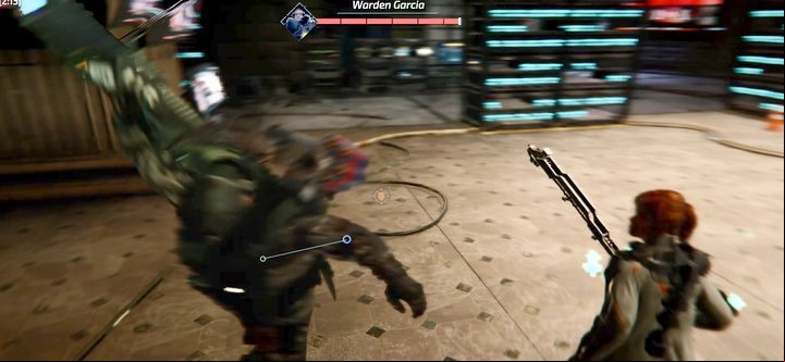 Now you have to fight with the second boss Warden Garcia - Escape from Detention | The Surge 2 Walkthrough - Main story - The Surge 2 Guide