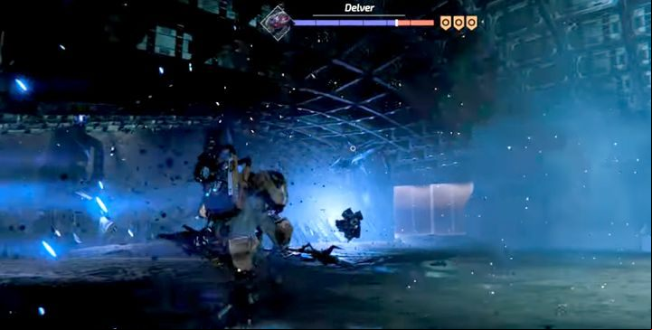 In the second stage of the battle, the boss takes on the form of shadows which you have already encountered before - Gideons Rock - The Three Towers | The Surge 2 Walkthrough - Main story - The Surge 2 Guide