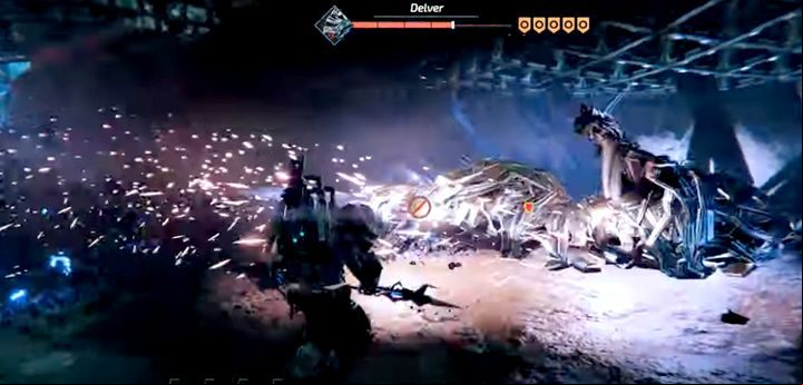 Take advantage of the moment when the boss starts to attack you. At this moment you will be able to deal a fast and strong combo before he continues his offensive. You can easily complete this stage without losing your health. - Gideons Rock - The Three Towers | The Surge 2 Walkthrough - Main story - The Surge 2 Guide