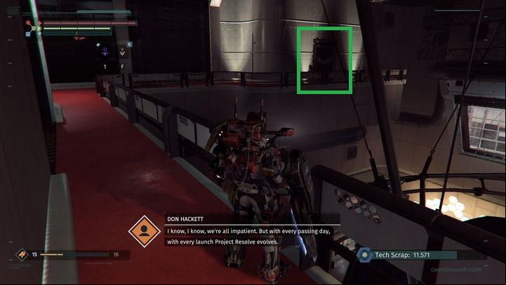 You will reach the area presented in the screenshot - Research Zone | The Surge Walkthrough - Walkthrough - The Surge Game Guide