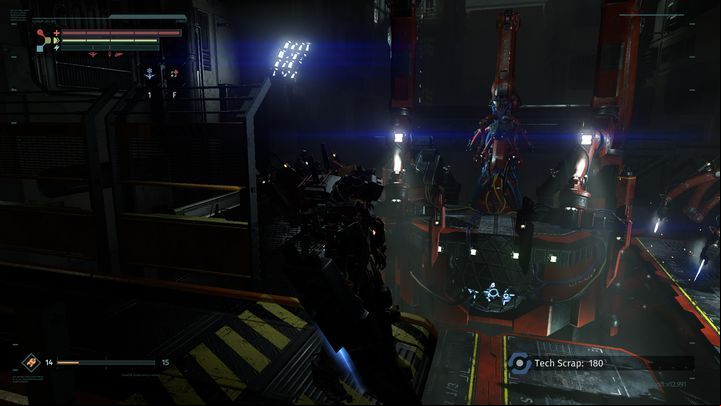 You encounter Big Sister when you try to reach further parts of CREO facility - Big Sister 1/3 Boss in The Surge - Bosses - The Surge Game Guide