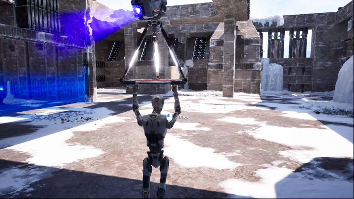 This Lost Puzzle can be approached after completing Main Puzzle #8 (Drilling Party) - Talos Principle 2: All puzzles in Desolate Island - Act 2 - Talos Principle 2 Guide