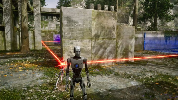 This puzzle can be encountered nearby the area where you've concluded Main Puzzle #8 - Talos Principle 2: All Puzzle in Wooded Plateau - Act 1 - Talos Principle 2 Guide