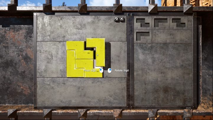 Arrange the bricks as shown in the screenshot above - Talos Principle 2: Prologue - All Puzzle Solutions - Puzzles - Talos Principle 2 Guide
