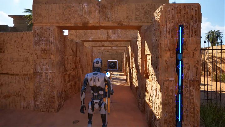 After collecting all 4 yellow bricks, you can proceed through the next gate - Talos Principle 2: Prologue - All Puzzle Solutions - Puzzles - Talos Principle 2 Guide