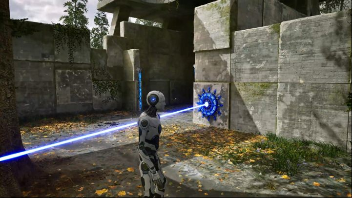 If you didn't touch the second connector the whole time, the Single Rod trophy should be unlocked - Talos Principle 2: Seesaw puzzle solution - FAQ - Talos Principle 2 Guide