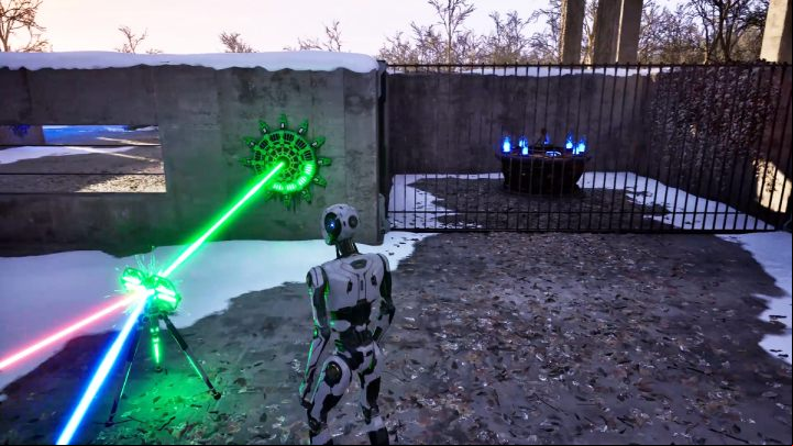You will find the lost puzzle #2 behind the main puzzle #8 Transmission - Talos Principle 2: All puzzles in Lost Marches - Act 2 - Talos Principle 2 Guide