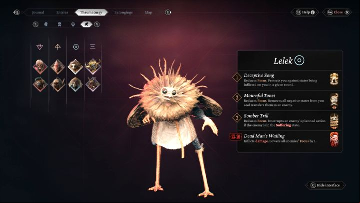 3 - The Thaumaturge: List of all Salutors, map - Basics - The Thaumaturge Guide