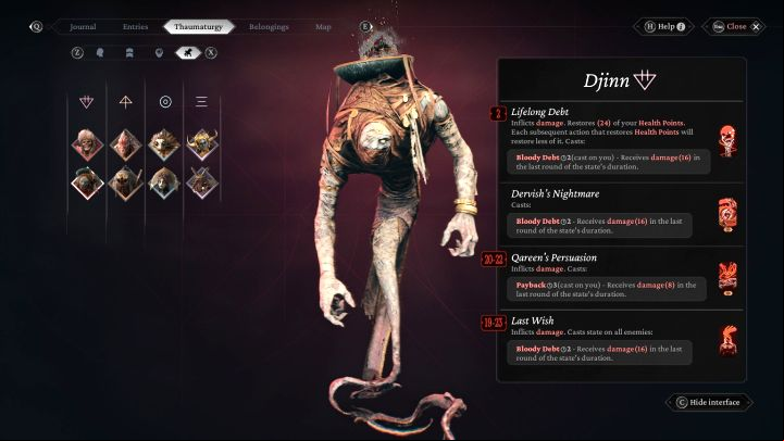 5 - The Thaumaturge: List of all Salutors, map - Basics - The Thaumaturge Guide