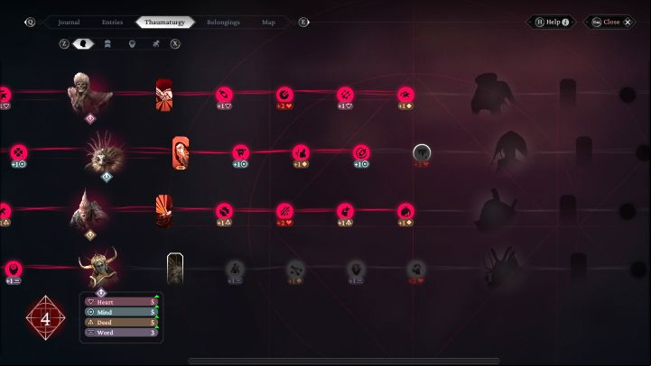 Extra tip: Buying extra skills and upgrades also permanently enhances the power of each Dimension - The Thaumaturge: How to unlock all skills from the Thaumaturgy tree? - FAQ - The Thaumaturge Guide