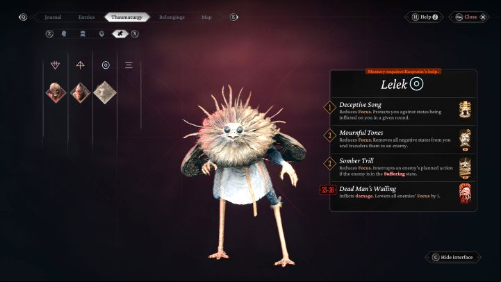 5 - The Thaumaturge: How to beat Lelek? - Bosses - The Thaumaturge Guide