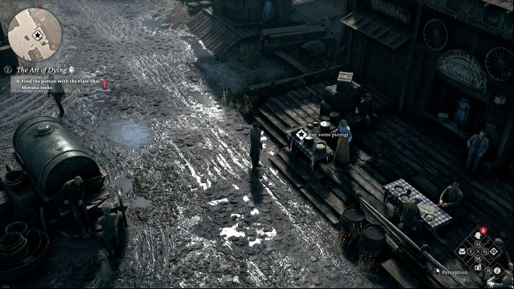 District: Powisle - The Thaumaturge: Sketches map in Northern Srodmiescie, Southern Srodmiescie, Powisle, Powazki Cemetery - Secrets and Collectibles - The Thaumaturge Guide