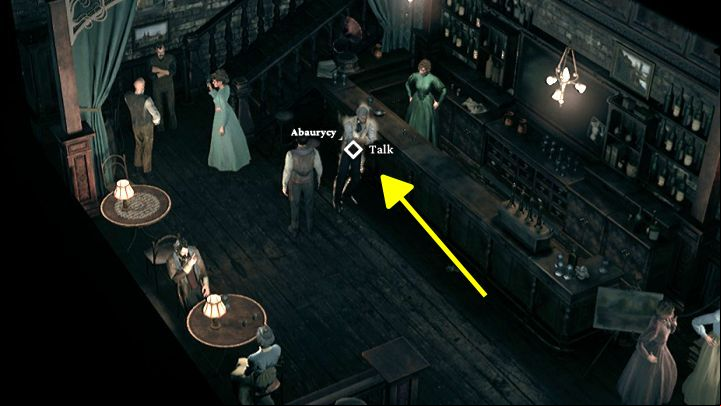 Once inside, talk to Abaurycy, and the sketch will be unlocked - The Thaumaturge: Sketches map in Northern Srodmiescie, Southern Srodmiescie, Powisle, Powazki Cemetery - Secrets and Collectibles - The Thaumaturge Guide