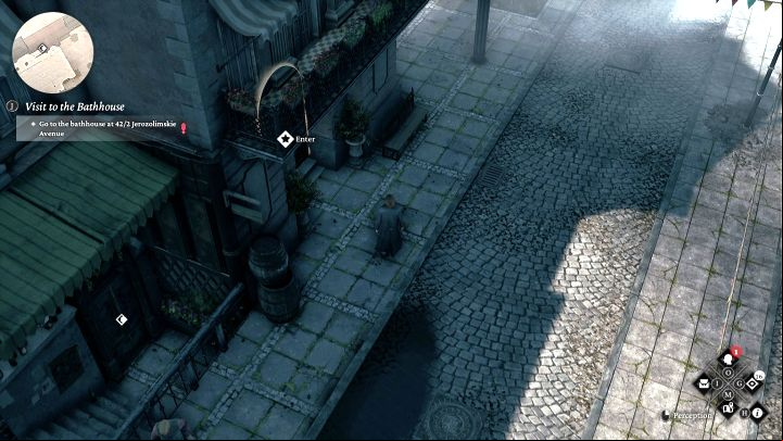 District: Southern Srodmiescie - The Thaumaturge: Sketches map in Northern Srodmiescie, Southern Srodmiescie, Powisle, Powazki Cemetery - Secrets and Collectibles - The Thaumaturge Guide