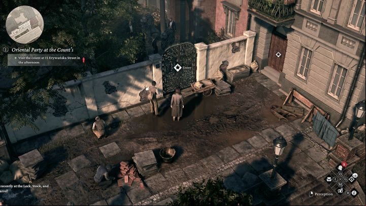 District: Northern Srodmiescie - The Thaumaturge: Sketches map in Northern Srodmiescie, Southern Srodmiescie, Powisle, Powazki Cemetery - Secrets and Collectibles - The Thaumaturge Guide