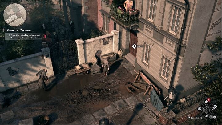 District: Northern Srodmiescie - The Thaumaturge: Sketches map in Northern Srodmiescie, Southern Srodmiescie, Powisle, Powazki Cemetery - Secrets and Collectibles - The Thaumaturge Guide