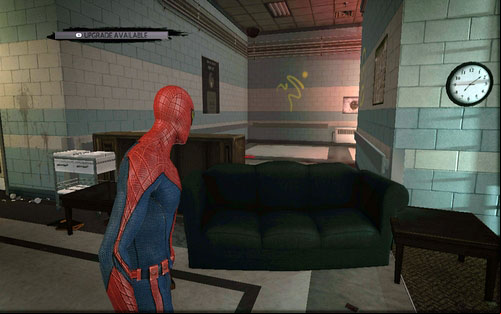 Afterwards go behind the nearby barricade - Chapter 02 - Escape Impossible - Walkthrough - The Amazing Spider-Man - Game Guide and Walkthrough