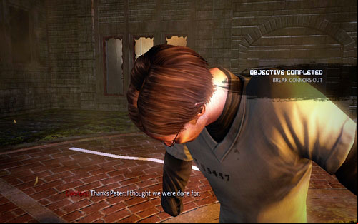 Only after eliminating them should you take care of the two others below and speak with Connor - Chapter 02 - Escape Impossible - Walkthrough - The Amazing Spider-Man - Game Guide and Walkthrough