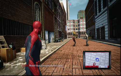 Repeat the same thing with the two other antennas and you will receive a message from the police radio - Chapter 03 - In the Shadow of Evils Past - p. 1 - Walkthrough - The Amazing Spider-Man - Game Guide and Walkthrough