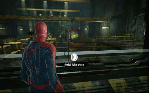 The reporter is waiting for you on the other side - Chapter 03 - In the Shadow of Evils Past - p. 2 - Walkthrough - The Amazing Spider-Man - Game Guide and Walkthrough
