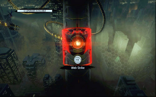 You will then enter slow-motion and will have a couple second to do a Web Rush at the red element - Chapter 06 - Smythe Strikes Back - p. 2 - Walkthrough - The Amazing Spider-Man - Game Guide and Walkthrough