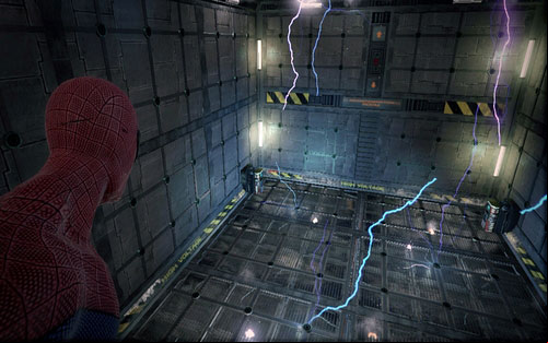 Your mission is destroying the four generators standing near each other - Chapter 07 - Spidey to the Rescue - Walkthrough - The Amazing Spider-Man - Game Guide and Walkthrough