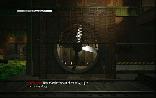 That way, the turbine will get unblocked - 1 - Train Docking Station - Side missions - The Amazing Spider-Man - Game Guide and Walkthrough