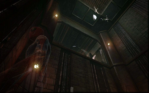 Behind some more leaks there's a group of enemies - 3 - Water Treatment Facility - Side missions - The Amazing Spider-Man - Game Guide and Walkthrough