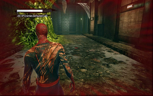 Defeat the first enemies silently - 3 - Water Treatment Facility - Side missions - The Amazing Spider-Man - Game Guide and Walkthrough