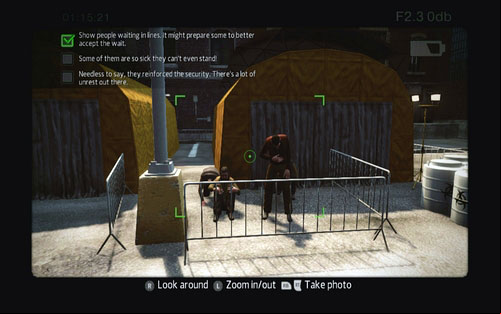 A group of kneeling men found a bit further - Photo articles - Challenges - The Amazing Spider-Man - Game Guide and Walkthrough
