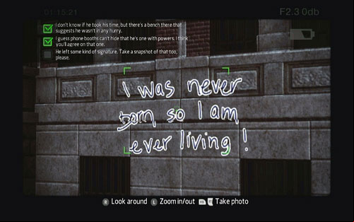 It's a writing on a wall - Photo articles - Challenges - The Amazing Spider-Man - Game Guide and Walkthrough