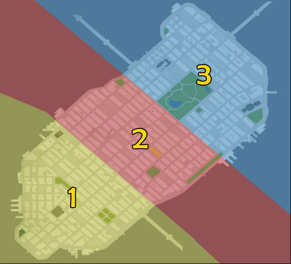 1 - Southern District - Maps - Comic pages - The Amazing Spider-Man - Game Guide and Walkthrough