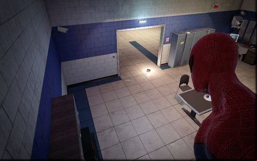 Inside the age between the rooms there's the first magazine - Chapter 02 - Escape Impossible - Collectibles inside buildings - The Amazing Spider-Man - Game Guide and Walkthrough