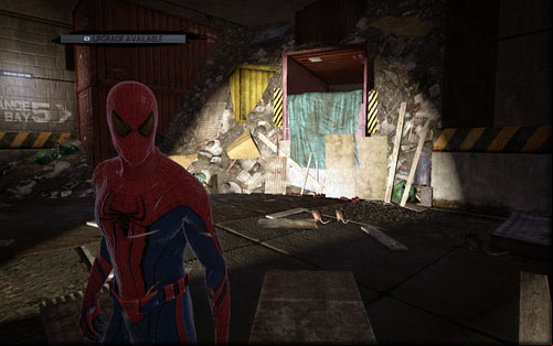 Keep following the rats while defeating the enemies and they will lead you to a narrow hole - Chapter 04 - The Thrill of the Hunt - Collectibles inside buildings - The Amazing Spider-Man - Game Guide and Walkthrough
