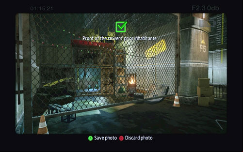 You need to take a photo of the crates behind it - Chapter 04 - The Thrill of the Hunt - Collectibles inside buildings - The Amazing Spider-Man - Game Guide and Walkthrough