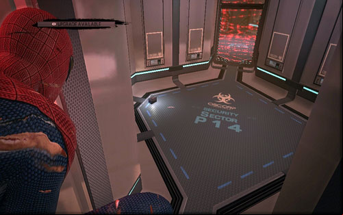 The next Piece will by lying on the other side on the ground - Chapter 07 - Spidey to the Rescue - p. 2 - Collectibles inside buildings - The Amazing Spider-Man - Game Guide and Walkthrough
